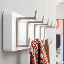 Hanging hanger wall-mounted wall Creative Bedroom Wall Hanging Clothes Hook Into Door Xuanguan Clothes Hook Hat Rack Hook Home