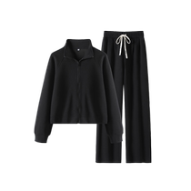 Pull back early autumn new womens clothing suit women 2024 new design niche slimming early autumn plus size wear Z
