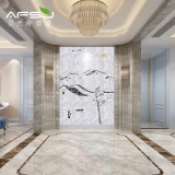 AFSJ Shell Mosaic Cranted Natural Environmation защита окружающей среды Современное простая папанитовая крыльцо Фоновое украшение стенки