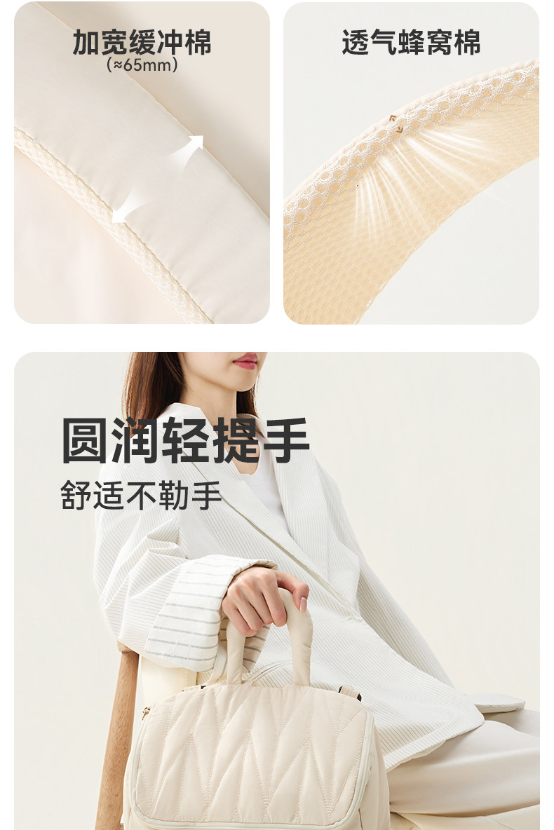taoqibaby超轻妈咪包手提母婴外出轻便大容量双肩多功能颜值背包 — 13