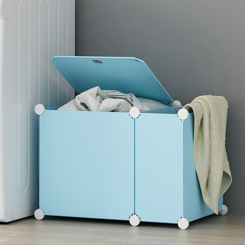 Place Dirty Laundry Containing Basket Clothing Basket Home Plastic Dirty Laundry Basket Clothes Containing Barrel large number of folding baskets