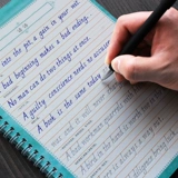 Каллиграфия, тетрадь для школьников, английский, Италия, подходит для студента, для средней школы, подходит для подростков