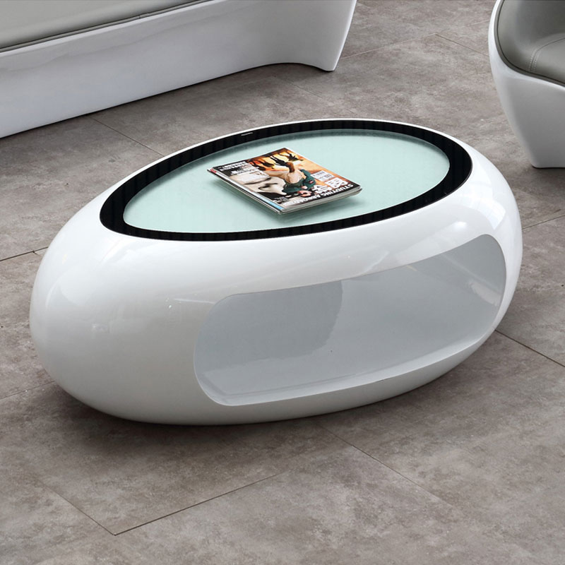 Small family sofa matching tea several creative elliptical tea few tempered glass tea few simple shop tea table tea table