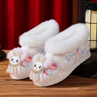 Yuexiuxi winter children's hanfu cotton shoes