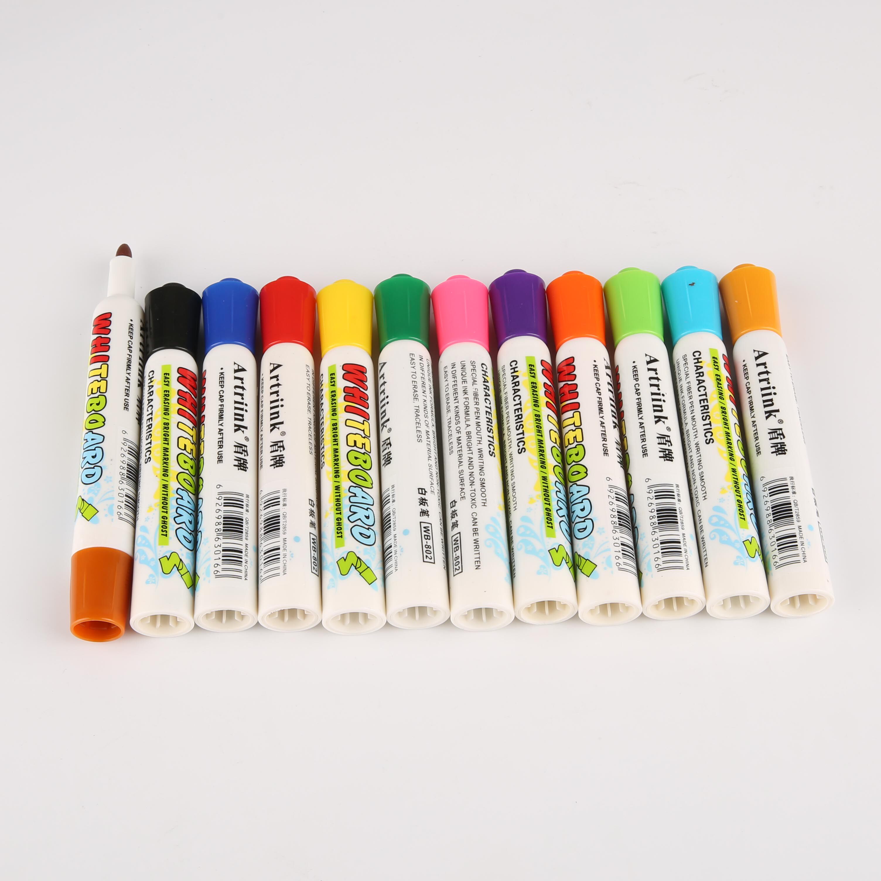(Deluxe) 12-color large whiteboard pen