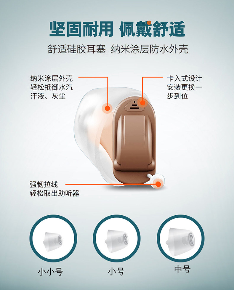 西门子 西万博 耳道式助听器 单只 图13