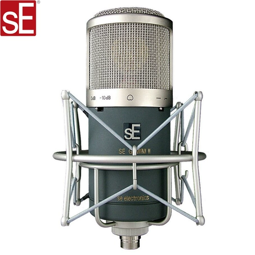 SE Электроника Gemini II Двухэлектронный микрофон микрофон чистый ручной работы студии емкости микрофон