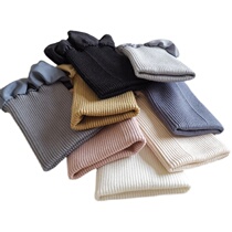 Jacket Cotton Cuffs Down Jacket Extended Neck Thick Thick Thread Elastic Elasticity Childrens Accessories Windproof Sleeves