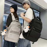 Вместительный и большой ранец, брендовая сумка через плечо, мужской рюкзак со сниженной нагрузкой для отдыха, подходит для студента, в корейском стиле, для средней школы