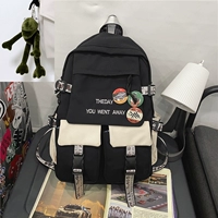 Черная пинба (со знаком и подвеской лягушкой)