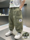 Boys' Summer Thin Pants 2025 New Children's Cargo Pants Spring and Autumn Mosquito-Proof Pants Toddler Casual Pants Trendy