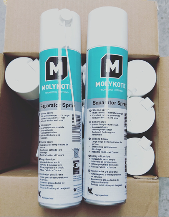 正品摩力克MOLYKOTE Separator Spray 食品级脱模剂 400ml