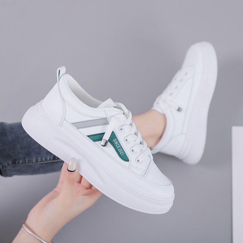 Shoes women's 2022 new popular casual shoes all-match women's shoes breathable sports white shoes women's summer flat shoes