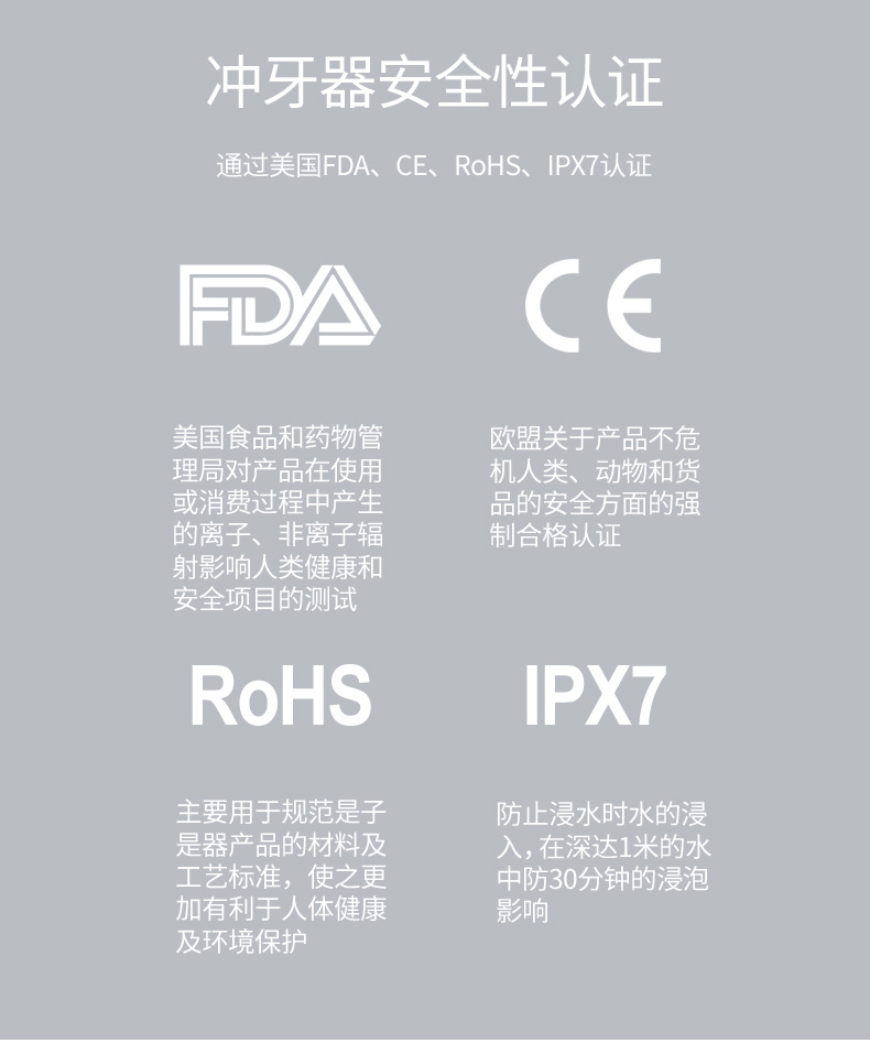 Molux 高频脉冲 电动冲牙器 图7