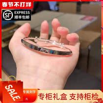 Valentines Day gifts to wife bracelets silver female pure young money 2021 new college student girl online red explosive upscale
