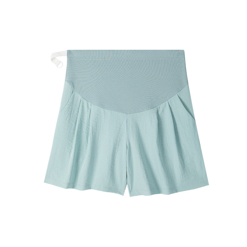 Maternity Shorts for Summer, Thin and Large Size, with Belly Support, Suitable for Pregnant Women, Yamamoto Style, Summer Wear Pants — 2