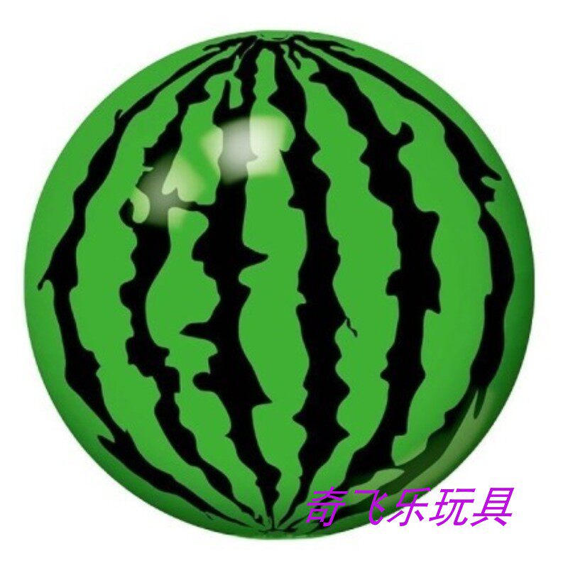 Big number slapping ball baby kid toddler indoor child swimming toy ball watermelon ball inflatable leather ball boy