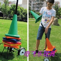 Carlemmy Logo Barrel Accommodating Car Early Childhood Education Garden Children Baking Lacquered Stainless Steel Sign Cylinder Finishing Car Storage Car