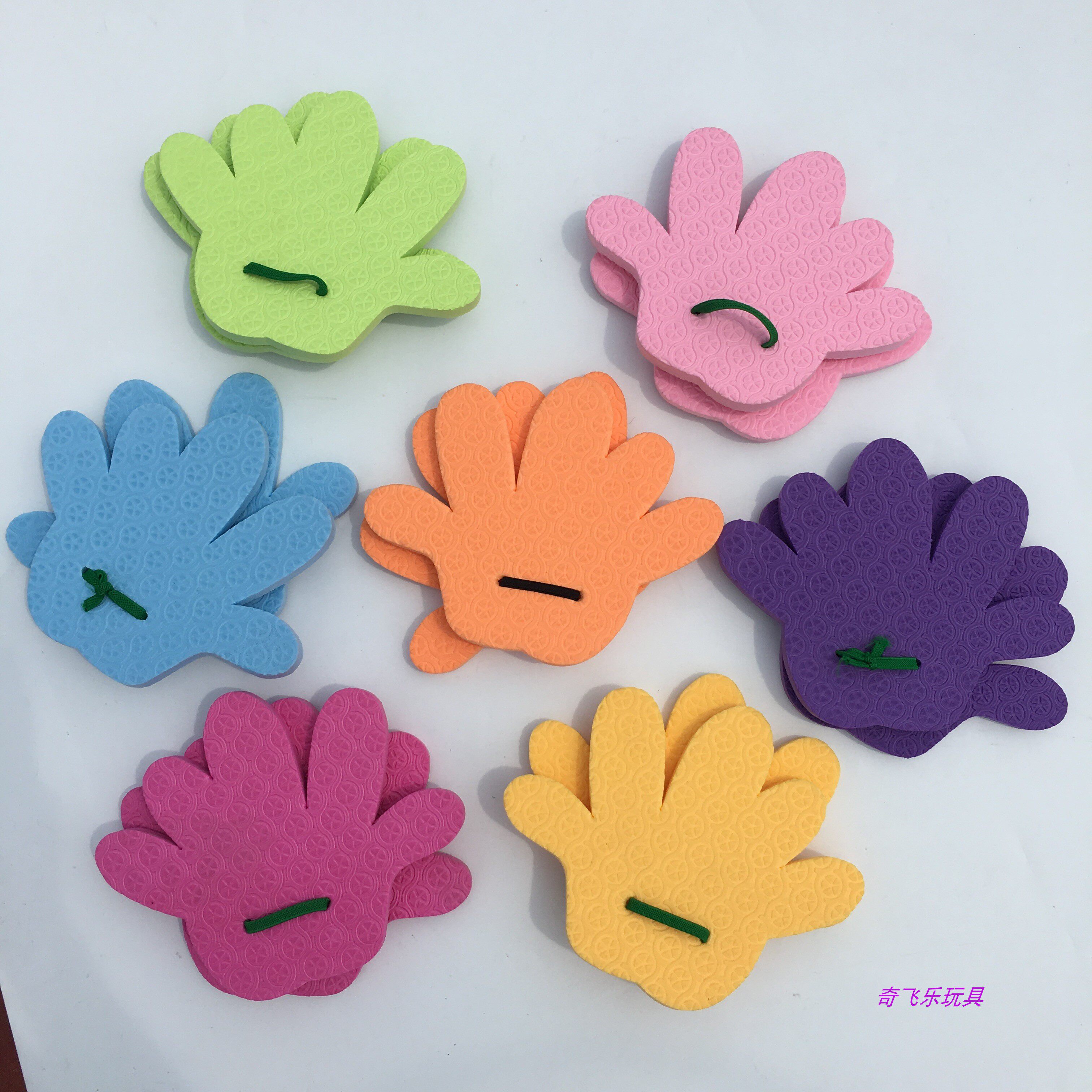 Kindergarten sensory integration training EVA foam building blocks sports outdoor activities crawling palm children's toy palm board