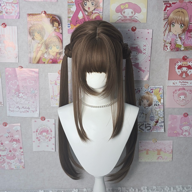 【Han-Yang Fusion Double Bun】Women's Ancient Style Fine Crafted No-Conditioning Braided Hair Wig Lolita Full Head Wig 【Han-Yang Fusion Double Bun】Women's Ancient Style Fine Crafted No-Conditioning Braided Hair Wig Lolita Full Head Wig