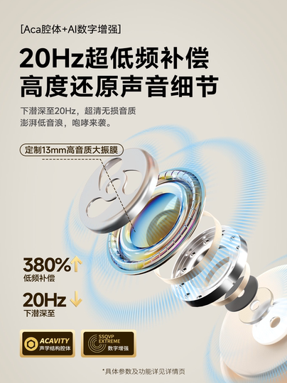 德国高端气骨传导蓝牙耳机无线高品质运动长续航不入耳跑步夹耳式