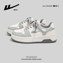 Pull back womens shoes white shoes 2022 spring new style Air Force No. 1 retro sports casual shoes in shadow gray