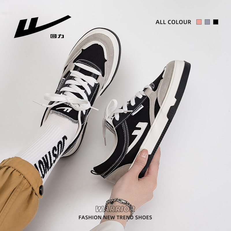 Pull back women's shoes German training shoes women's 2022 spring new canvas shoes black sports casual fashion student skate shoes