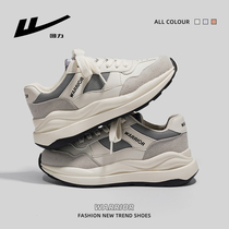 Pull back old shoes womens 2022 spring ins tide new retro all-match sports and leisure shoes show small feet womens shoes