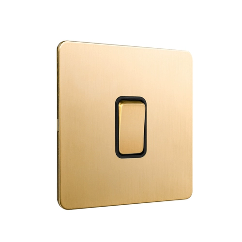 Переключатель, ретро металлическая настенная световая панель, легкий роскошный стиль