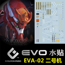 (EVO) RG 1:144 EVA TYPE 02 II Number machine (tomorrow fragrant) fluorescent water sticker