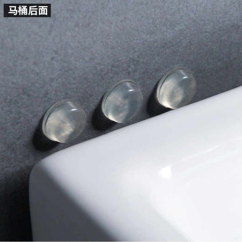 Transparent silicone anti-collision particles clothing overall cabinet door rear anti-collision pad mute paste buffer protection anti-bump anti-skid rubber particles