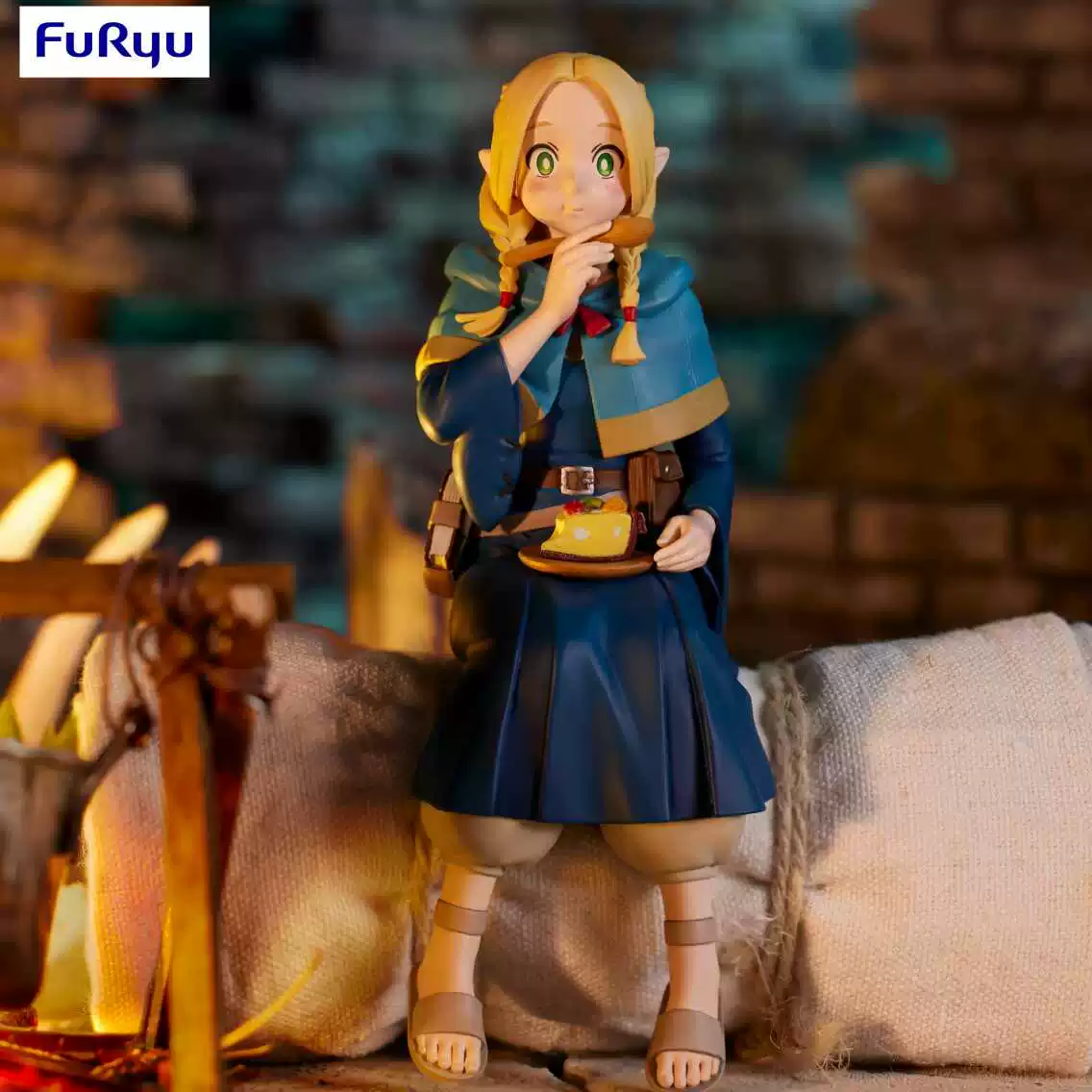 FURYU модель рисовой головоломки Marlu Silfaline платье Leos маленький сидящий продукт TENITOL оригинальные периферийные устройства