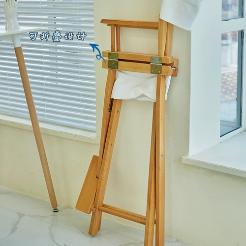 Norchair бытовой холст складной стульчик простой современный барный стул магазин чая с молоком стульчик со спинкой барный стул