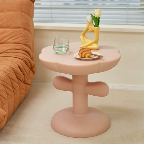 NORCHAIR Интернет-знаменитости, кремовый стиль, цветочный чайный домик, простой современный креативный столик для гостиной, небольшой столик для квартиры