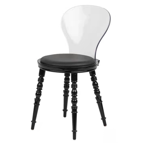 Norchair акриловый свет роскошный обеденный стул Небольшой квартира Дизайнер Стул Стул Стул для макияжа