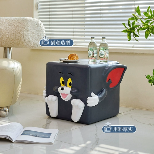 NORCHAIR Том и Джерри мультфильм креативный низкий табурет для дома милый орнамент простой дизайнерский маленький табурет