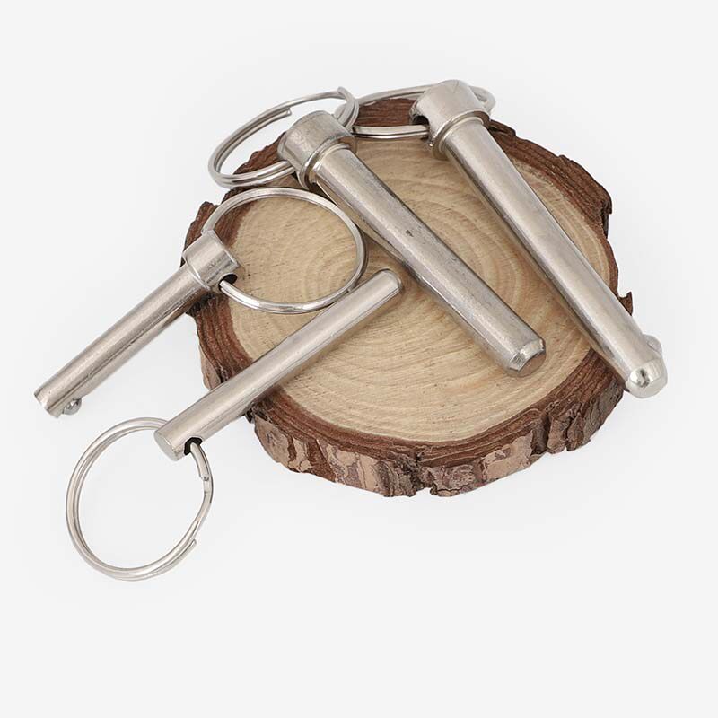 M6M8M10M12 steel ball pin quick discharge pin insurance pin single steel ball ball head lock pin insurance pin with steel ball pin shaft