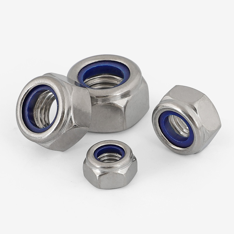 304316201 stainless steel anti-loose nut stop anti-slip anti-slip locking self-lock nylon screw cap-Taobao
