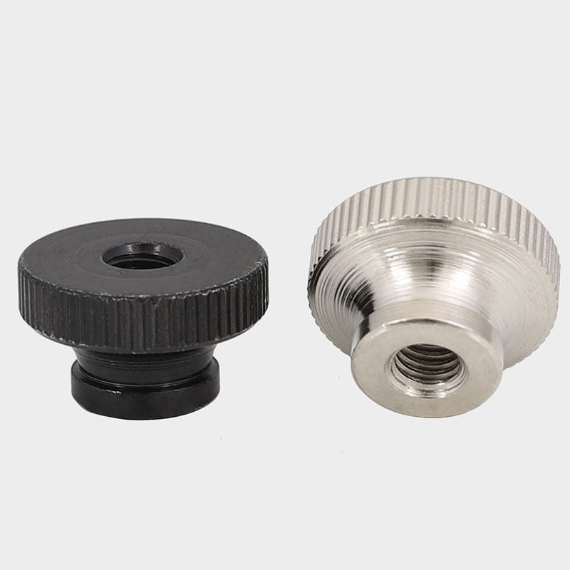 M2M3M4M5M6 carbon steel GB806 high head knurled nut handson screw cap