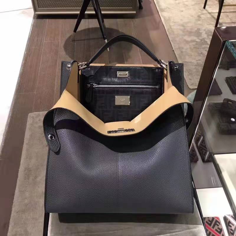 Style 2Domestic purchasing agent quality goods Cofandi Litchi peel peekaboo kitten Little monster Bucket bag One shoulder Messenger Female bag
