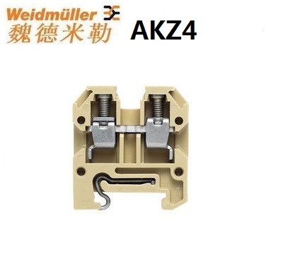 AKZ 4 Weidmüller miniature wiring terminals 0294360000-Taobao