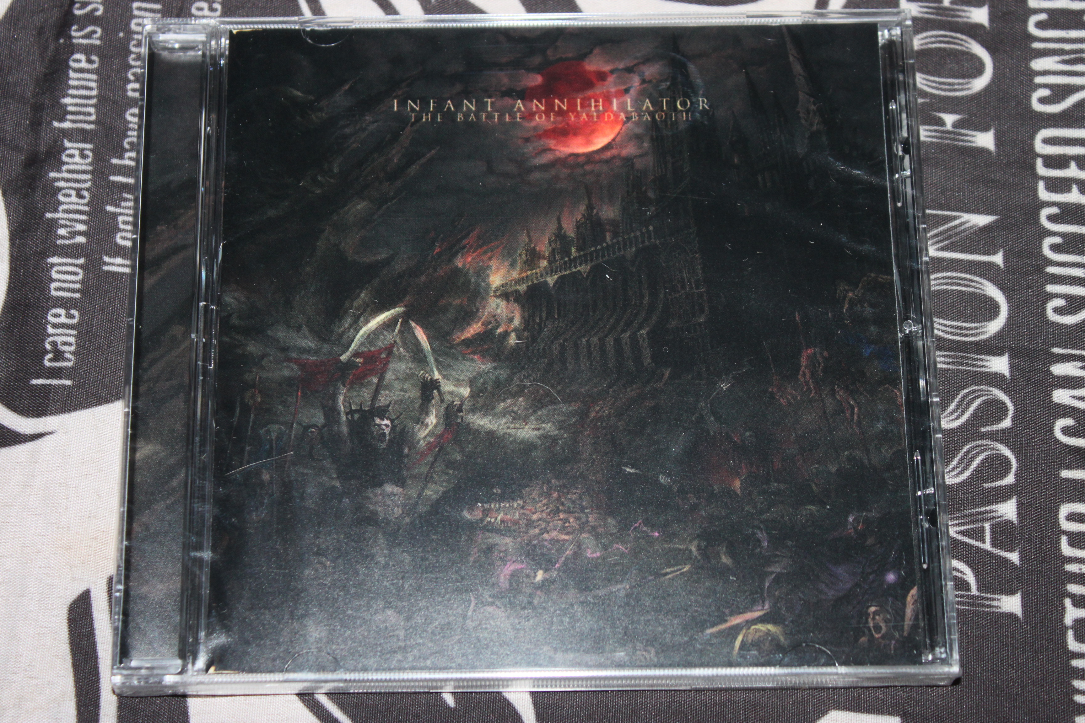 Совершенно новый альбом spot INFANT ANNIHILATOR-Yaldabaoth Cruel Dead Nuclear Classic, вышедший из печати на CD