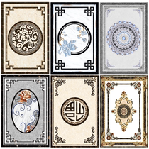 Customized mosaic tiles for living room and restaurant puzzle floor tiles entrance hall elevator hotel villa style floor tiles