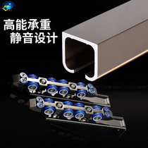 Sliding door track hardware accessories sliding door wooden hanging door barn door hanging rail barn door bathroom sliding door track