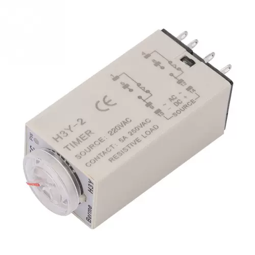 AC 220V H3Y-2 РЕЛЕ Время задержки 0-10 Второй 10S 10SEC S