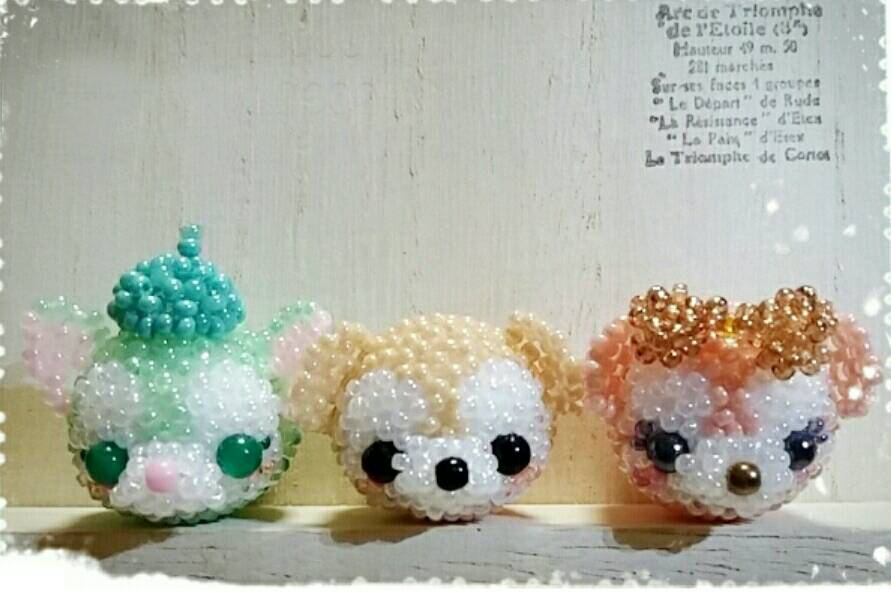 DIY handmade beaded electronic drawings stacked on Le Duffy family DW0468 Japanese Line chart