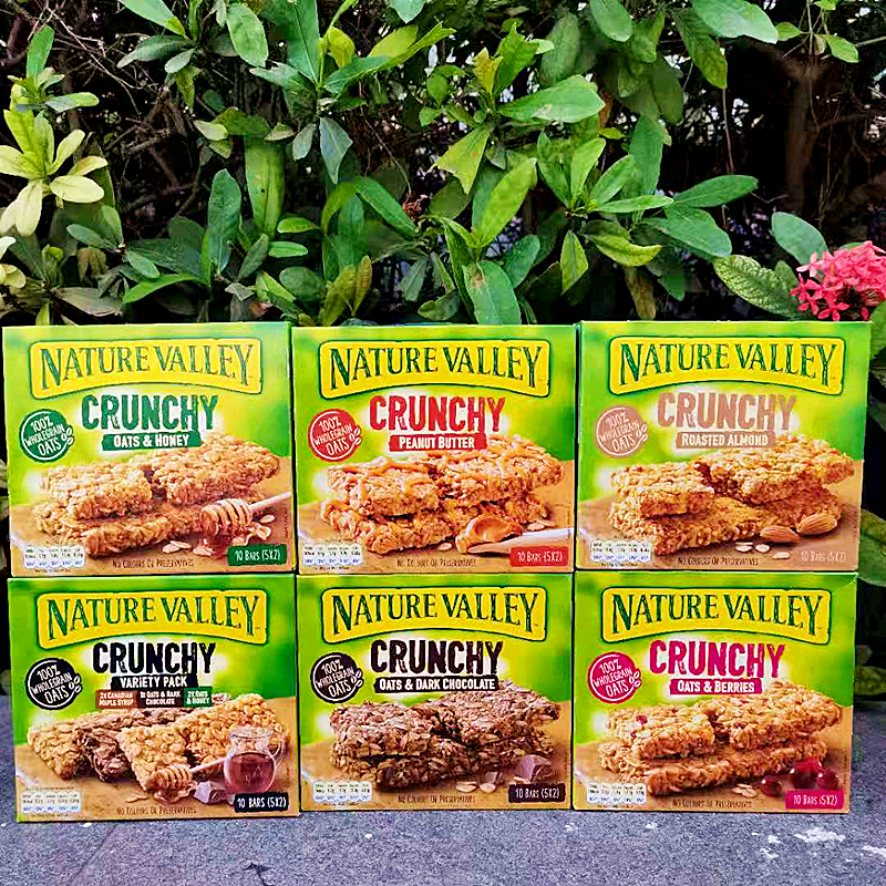 Spanish natural valley fragrant crisp oat stick NATURE VALEY CRUNCHY WHOLEGRIN BAR-Taobao