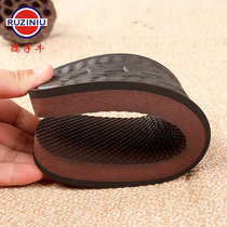 孺子牛鞋底子 手工编织毛线保暖棉拖鞋底防滑耐磨宽型实心回弹底