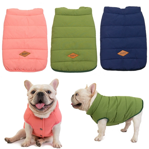 Борьба с багол толстые собачьи одежды французские бульфарт катоневые хлопчатобумажные сосуды среднего размера.