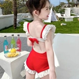 Детский купальник, летнее боди для принцессы для плавания, в западном стиле